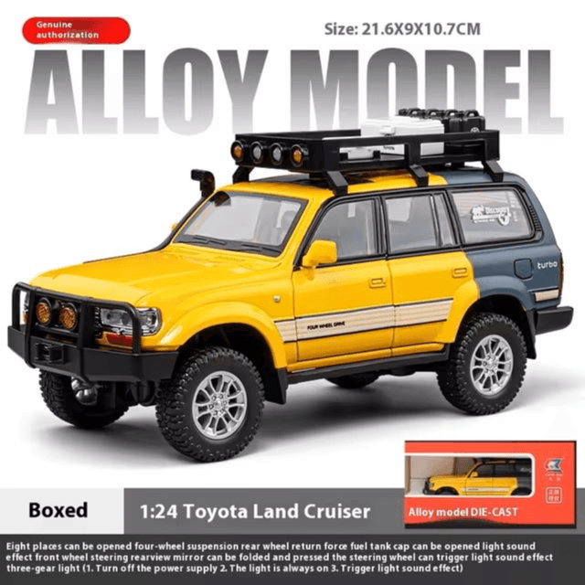 Toyota Land Cruiser LC80 1:24 Alloy Car Model Die-cast - 1 PC (BOX)