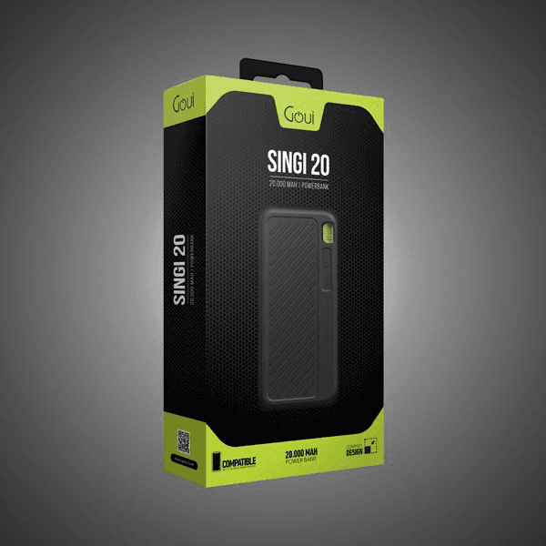GQUI Singi 20 Portable Power Ban 20000mah