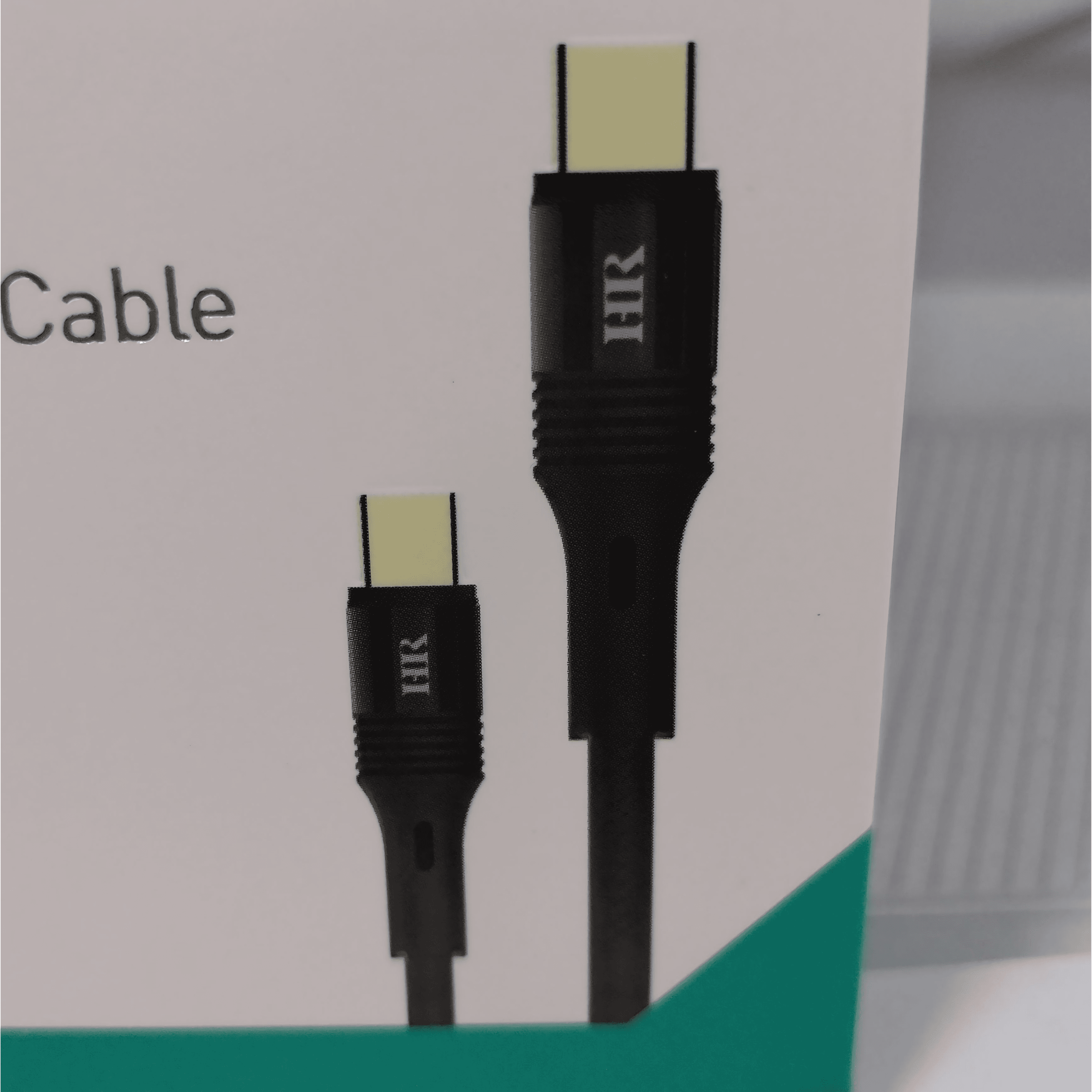 HR - Type-C tO Type-C Confidant Anti - break Cable (HR-084)