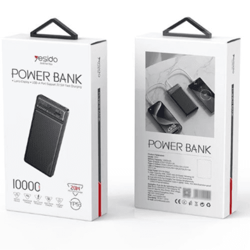 YESIDO - Power Bank 10000MAH 20W (YP53)