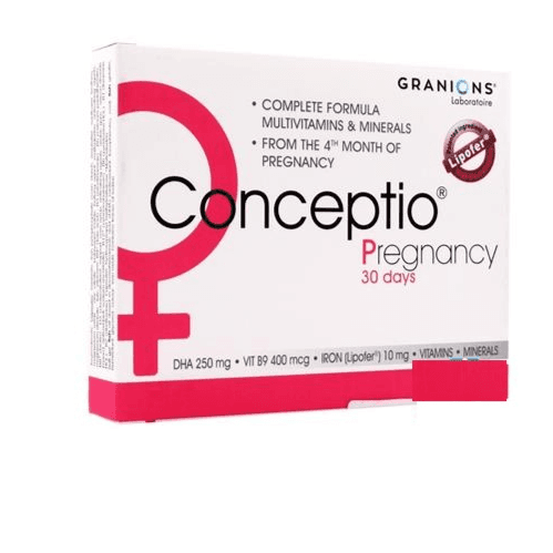 Conceptio Pregnancy Multivitamins & Minerals From 4th Month Of Pregnancy 30+30 Capsules