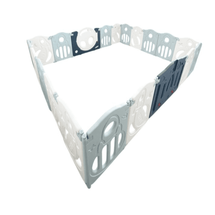 Foldable Playpen - 18 Simple Panel, 1 Game Panel, 1 Door