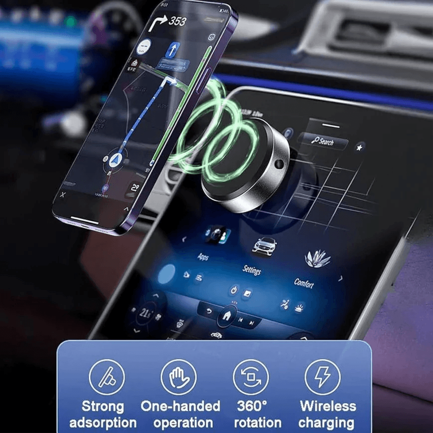 Electric Vacuum Suction Magnetic Phone Holder X8Q