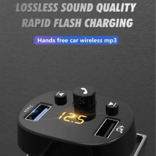 LENYES - USB WIRELESS CAR CHARGER (CA885)