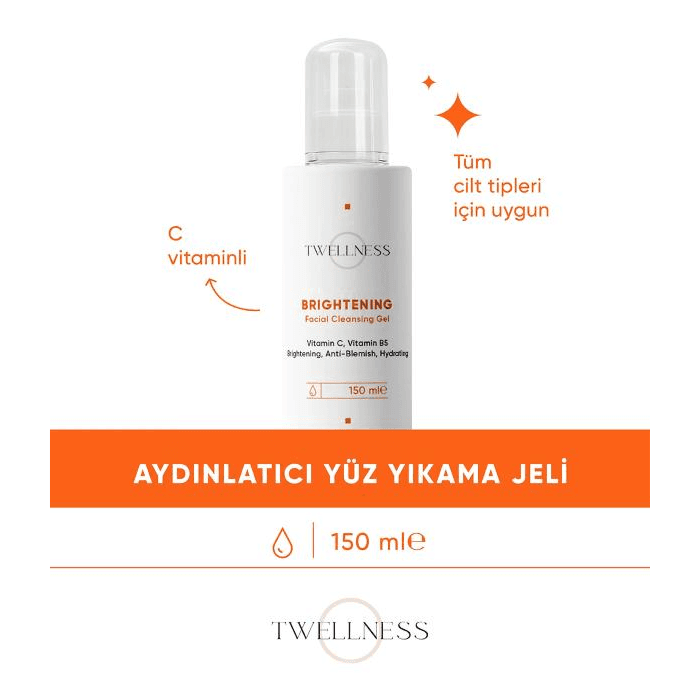 Twellness Brightening facial Cleansing Gel 150ml