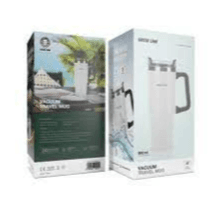 Green Lion Vacuum Travel Mug 900ML-white