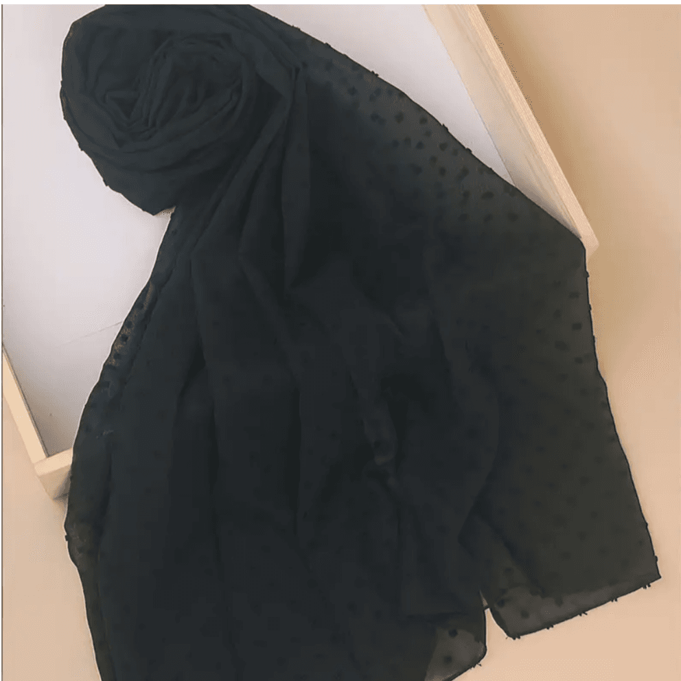 Polyester Jacquard Hijab Scarves for Women