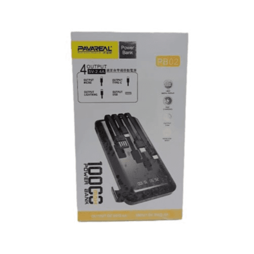 PAVAREAL - POWER BANK 10000 mAh (PB02)