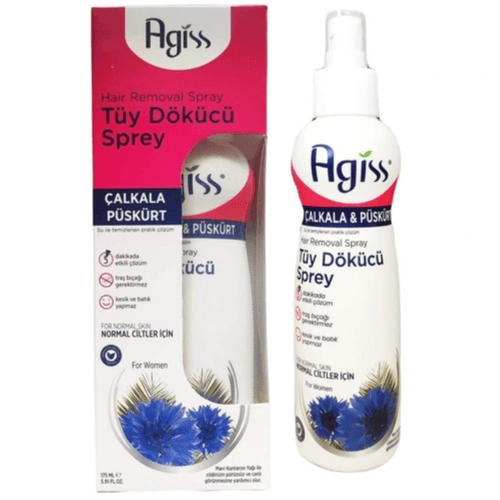 Agiss Hair Removal Spray Women for Normal Skin 175ml