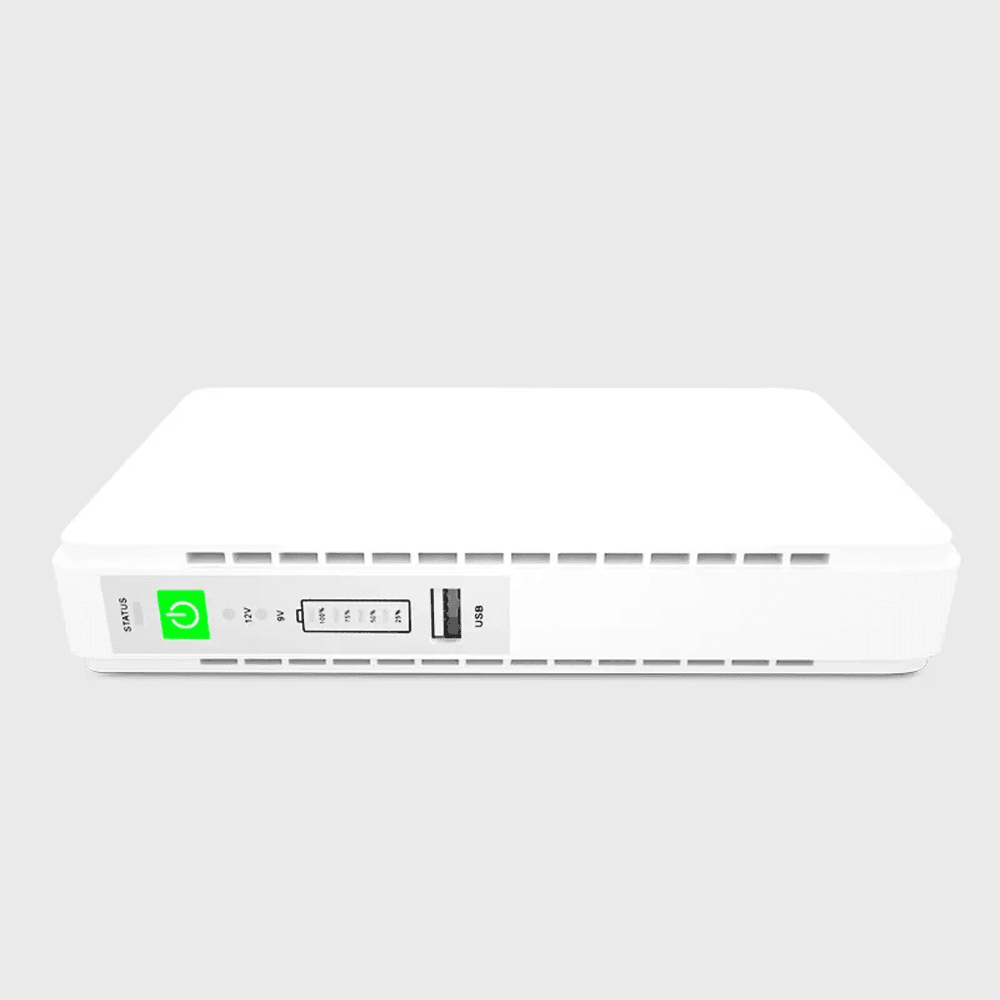 Mini Dc Ups Multifunctional Network POE-432E-White (1000mah)
