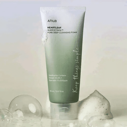 Anua Heartleaf Quercetinol Pore Deep Cleansing Foam 150ml