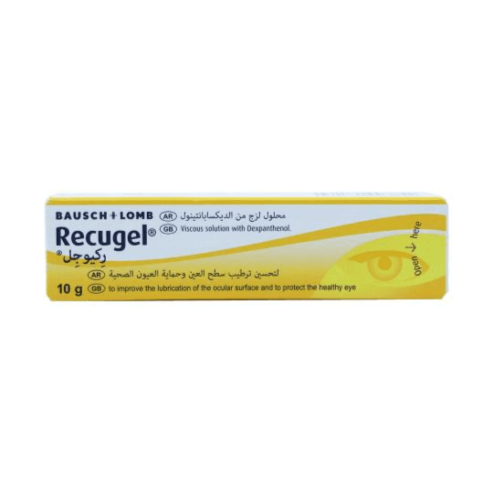 Recugel Eye lubricant gel 10gm