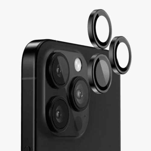 BONAFIES - 16 PRO & MAX CAMERA LENS PROTECTOR (NRMBNF) (Black)