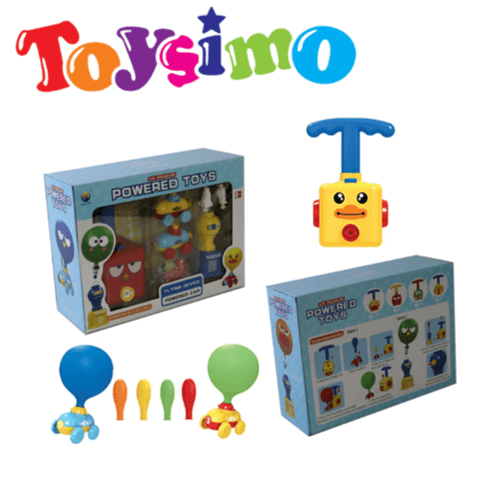 Air Pressure Powered Balloon Car Set