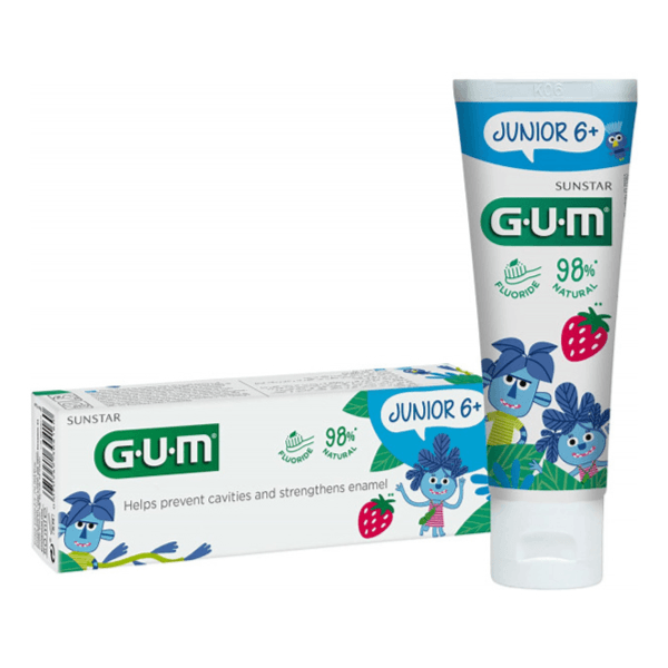 Gum 3004 Junior Toothpaste 6+ Strawberry 50ml