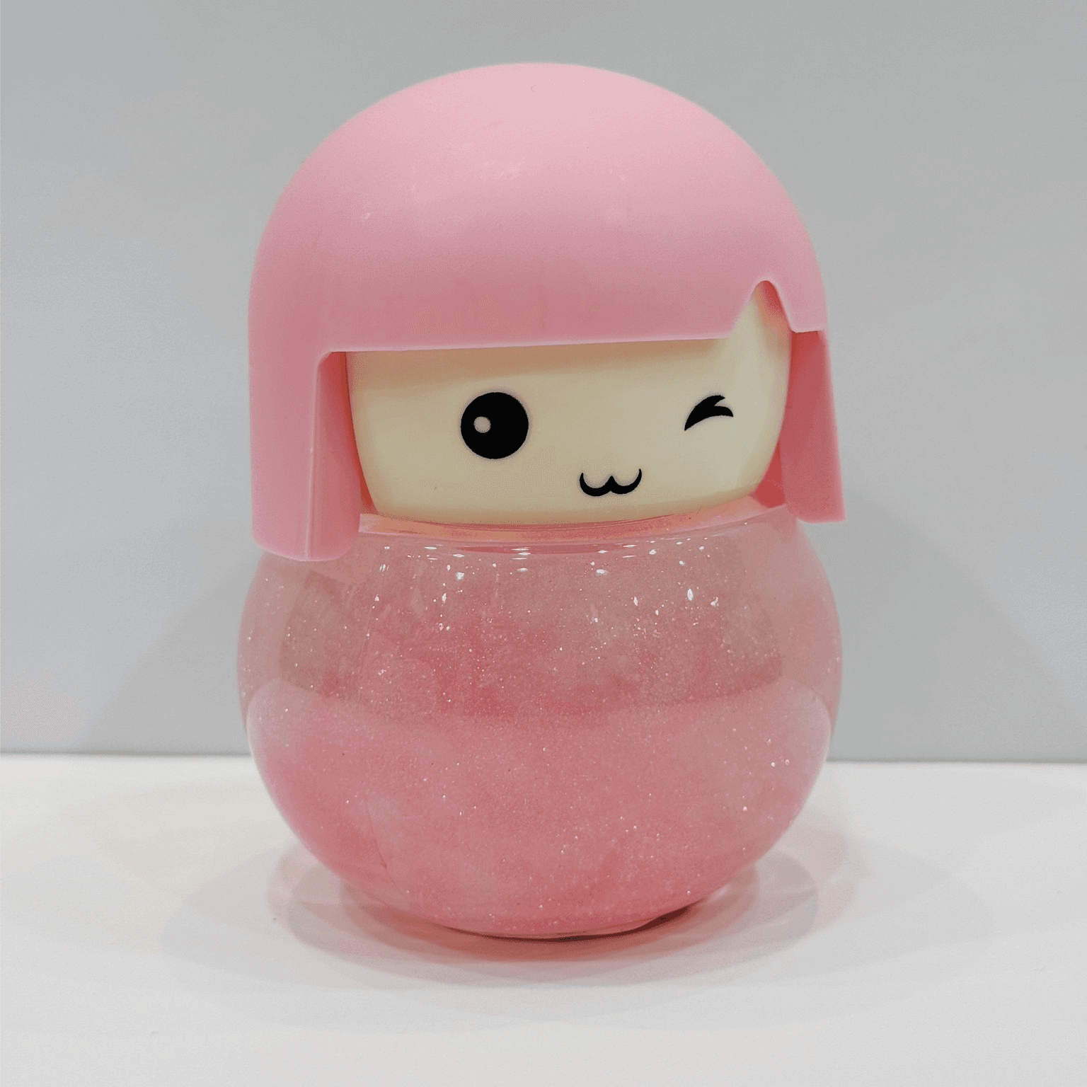 Slime bubble mud pink