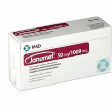 Janumet 50 mg / 1000 mg x 56 tablets.