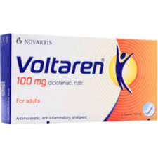 فولتارين 100 مجم 5 تحاميل