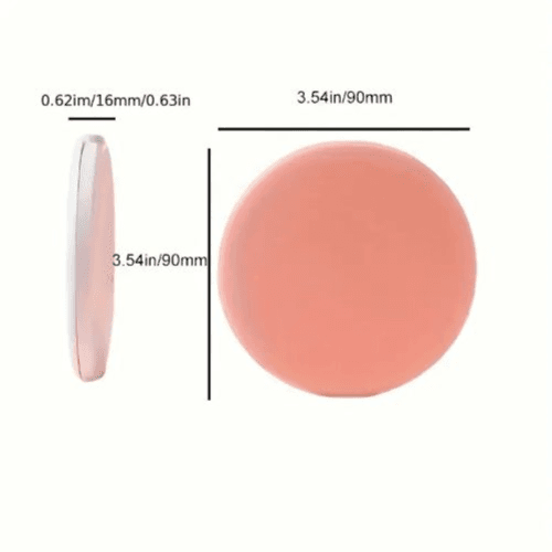 Rechargeable LED Lighted Makeup Mirror With 1X/2X Magnification (White)
