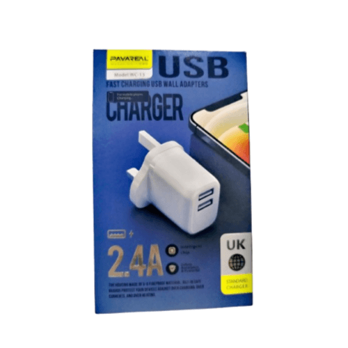 PAVAREAL- FAST CHARGING USB WALL ADAPTER (WC-13)