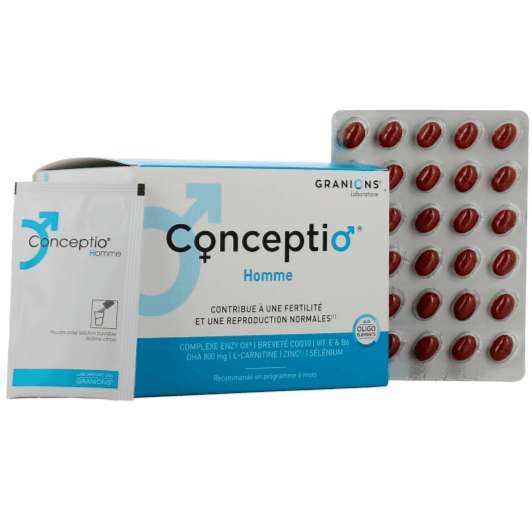 Conceptio Homme for Men 90 capsules with 30 Sachets 