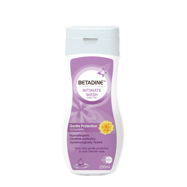 Betadine Intimate wash gentle Protection Immortelle for daily use 250ml