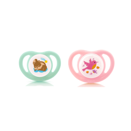 Pigeon Mini Light Girl Pacifier Size S 0+ Months Ref 79915 2pcs