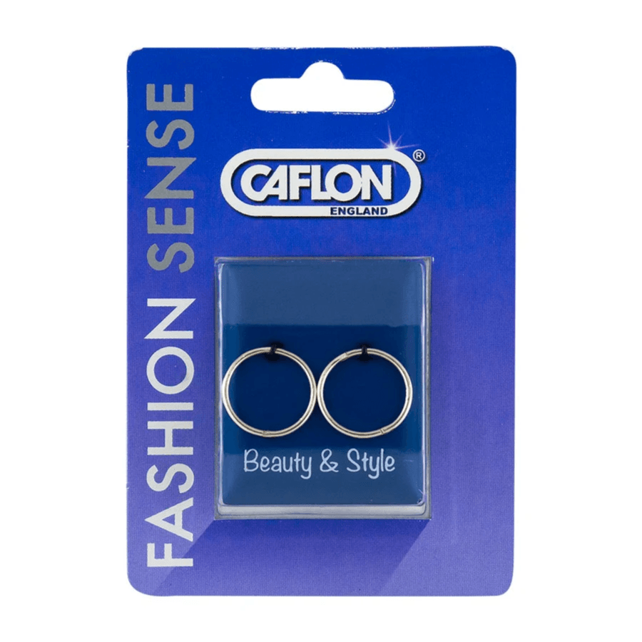 Caflon Fashion Sense Silver Smooth hinged Hoop FJHPW code 2920054