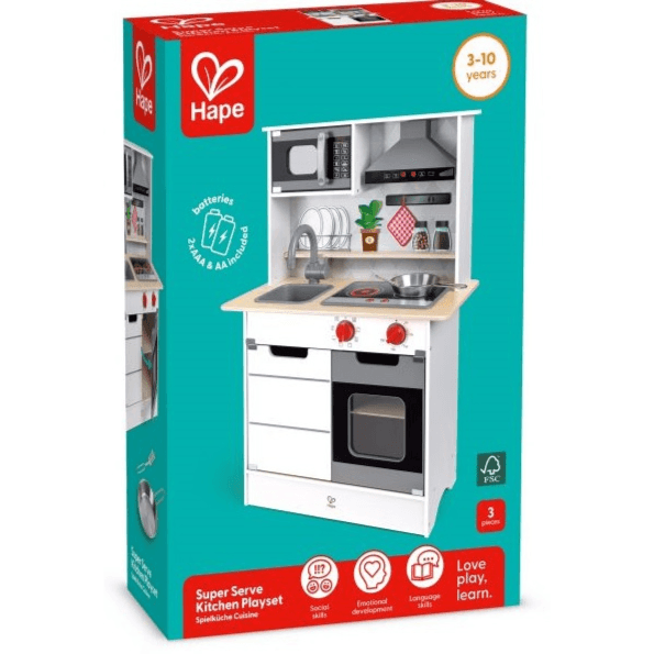 Hape Super Serve Kitchen Playset
