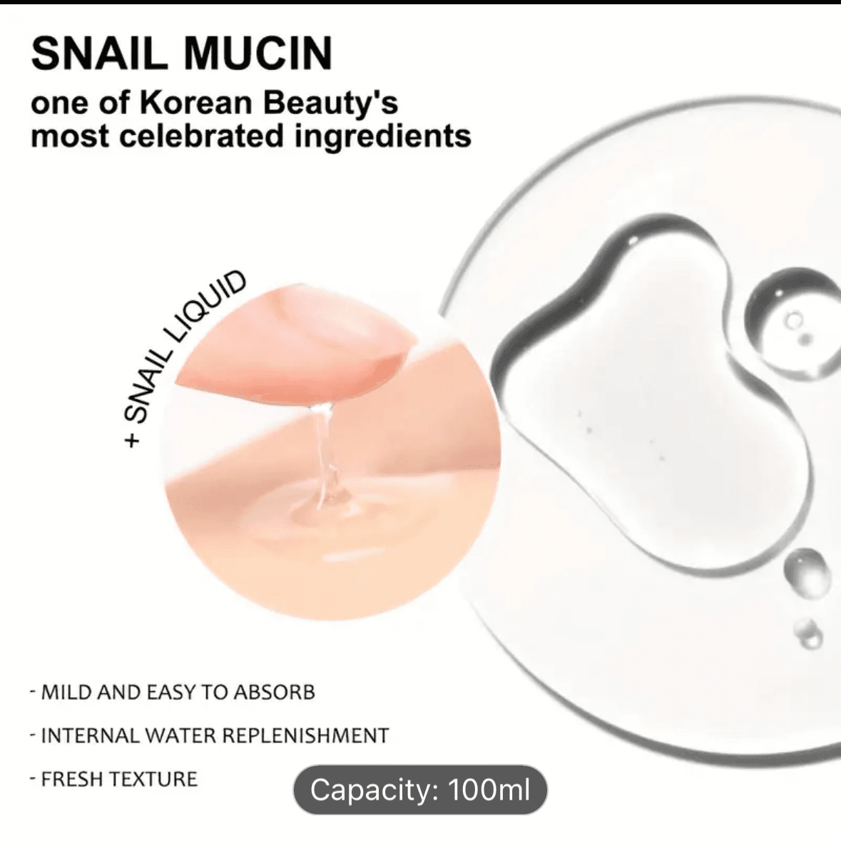 Korean Snail Serum mucin