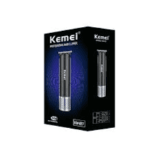KEMEI Black Hair Clippers for Men, Professional Barber Clippers, Cordless Clippers for Hair Cutting, USB Rechargeable Wireless Haircut Clippers km-827