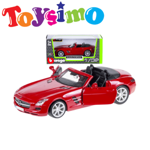 Bburago 1:32 Mercedes Benz SLS AMG Roadster Die-Cast Model