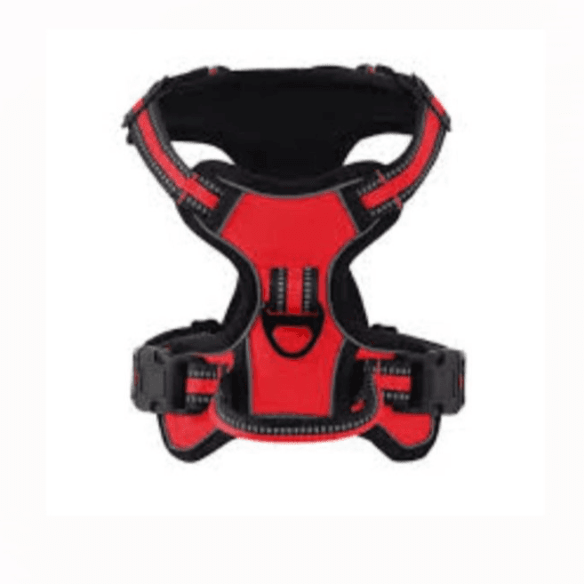 Dog Harness Medium Red