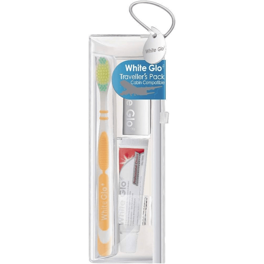 White GlO Dental Travellers Pack 