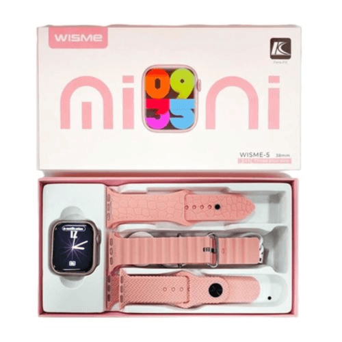 SMART WATCH WISME - 5 (38mm) (Pink)