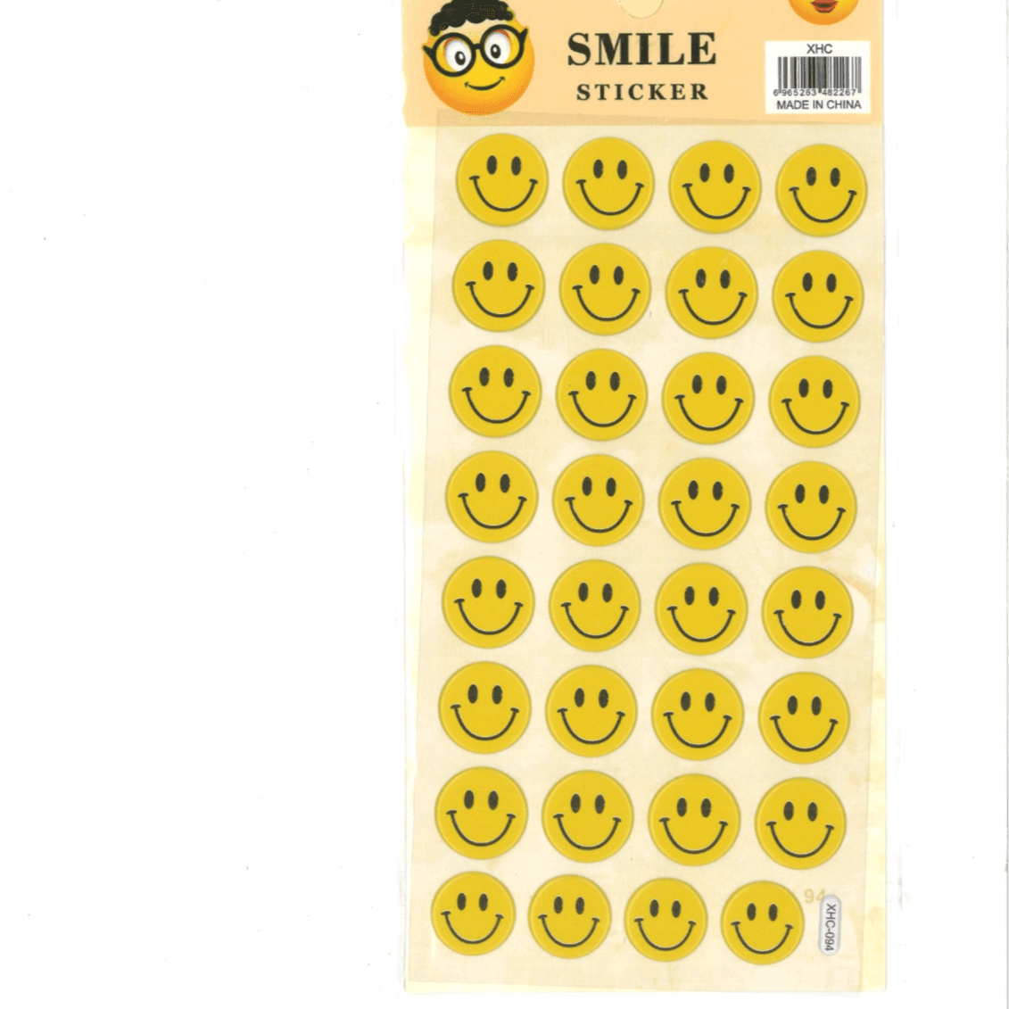 Smile sticker