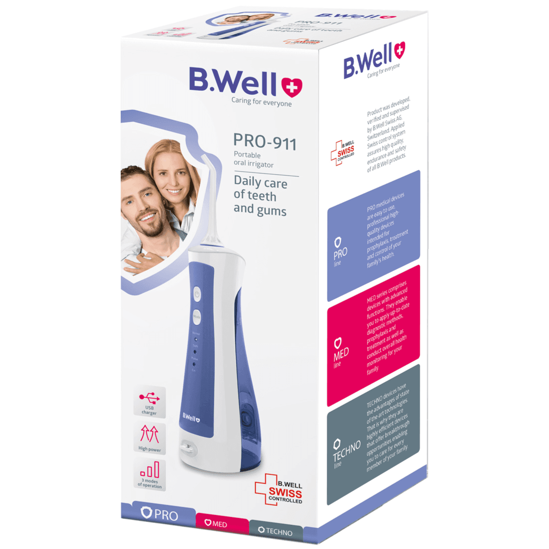 B.Well PRO-911 Portable Oral Irrigator