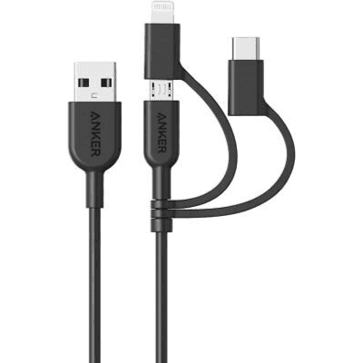 Anker 3 In 1 Cable 1 Meter