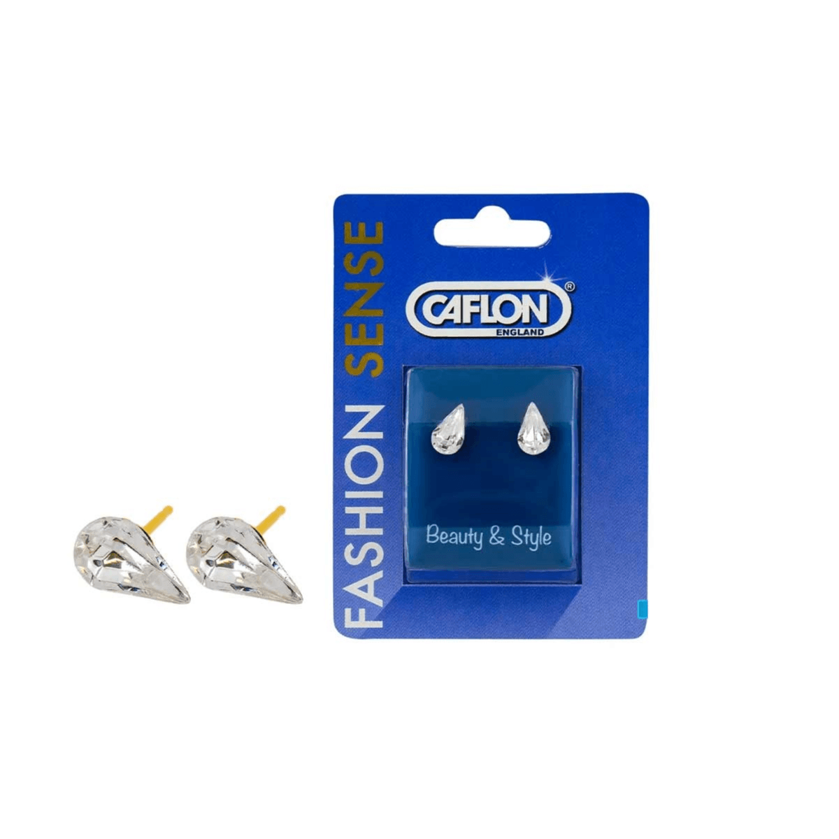 Caflon Fashion Sense Gold plated Crystal Pear 10*6mm FJCRYP code:2920049