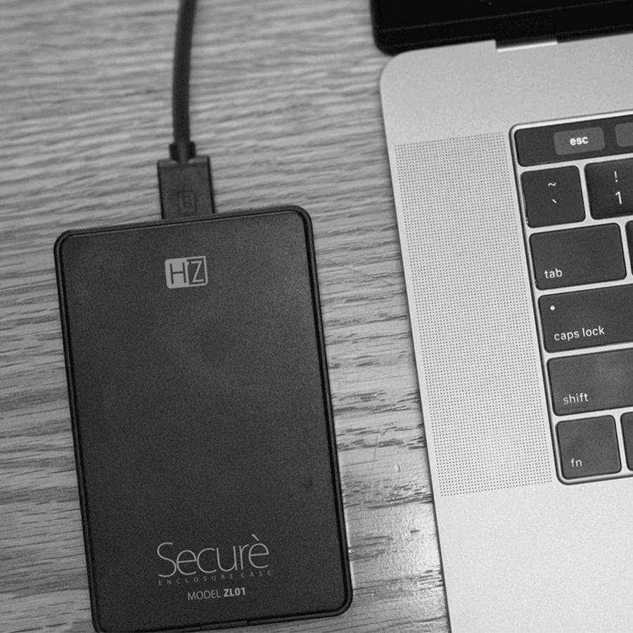 Hard drive enclosure case HEATZ ZL01