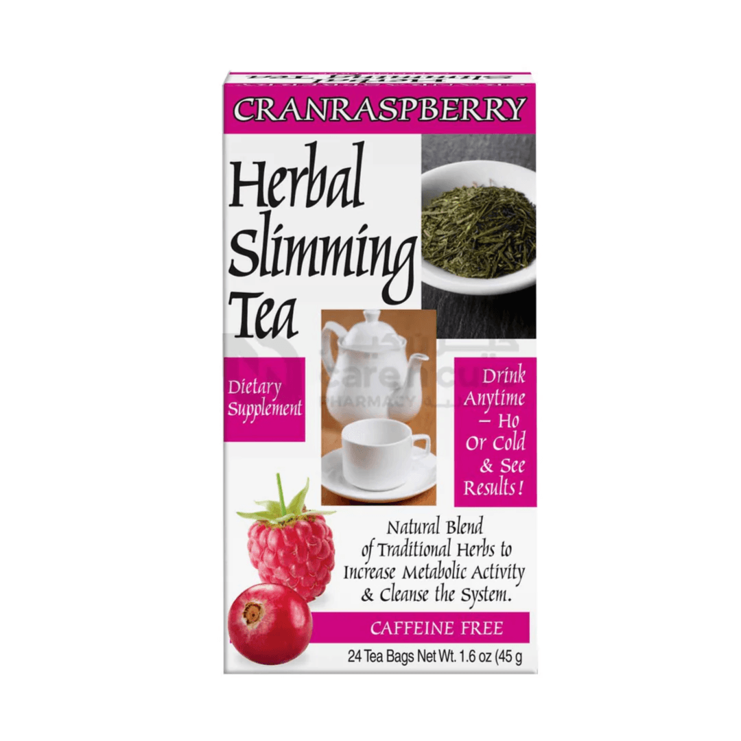 21St Century Slimming Cranraspberry Herbal Tea 24 PC