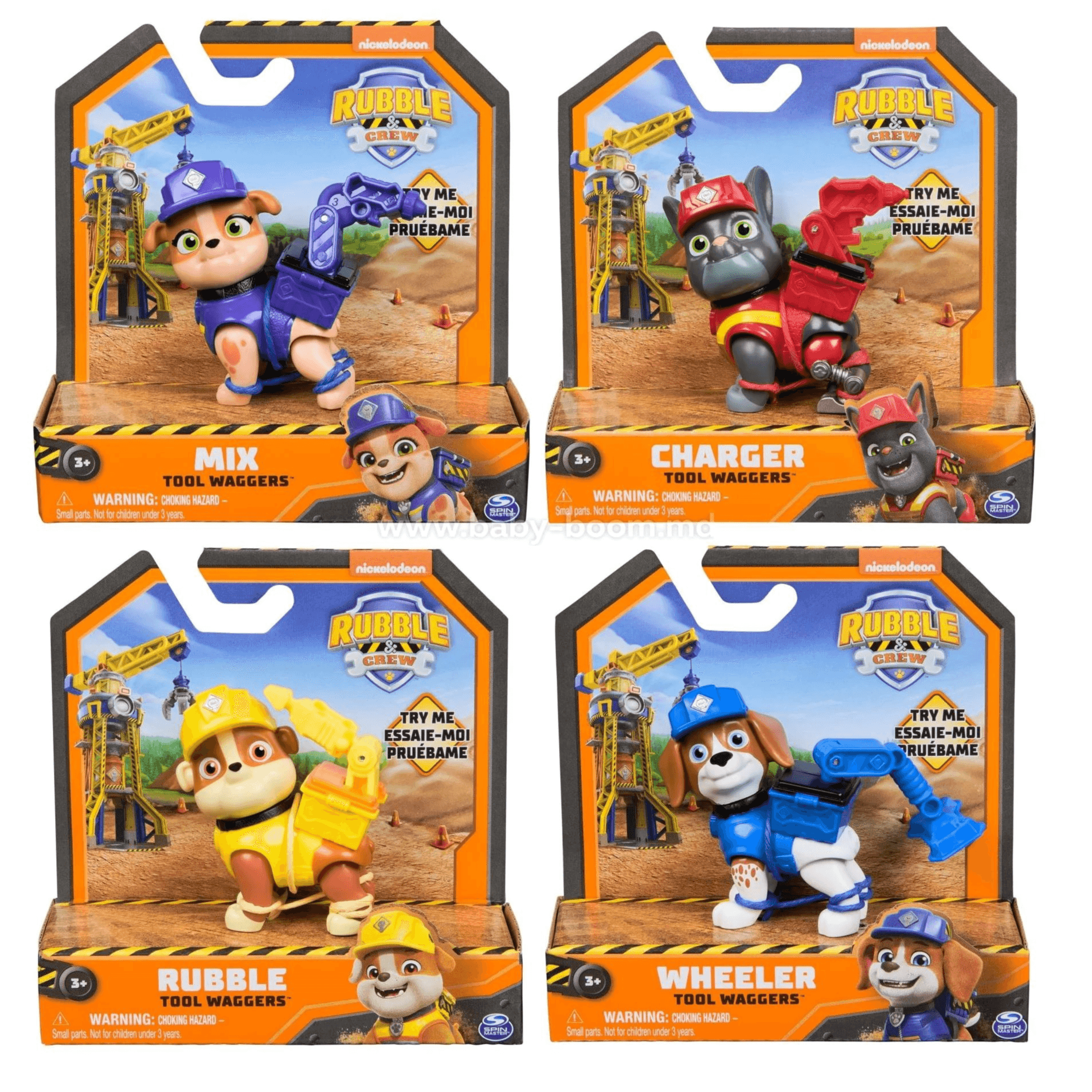 Rubble & Crew Figure 1-PK Assorted