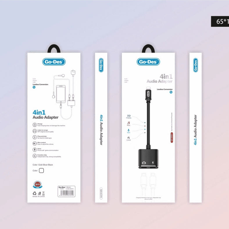 Go-Dos Charging & Audio Adapter Lighting