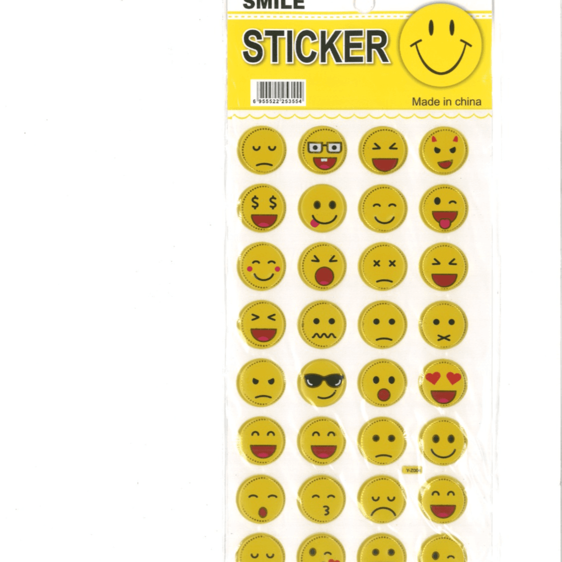 Smile sticker