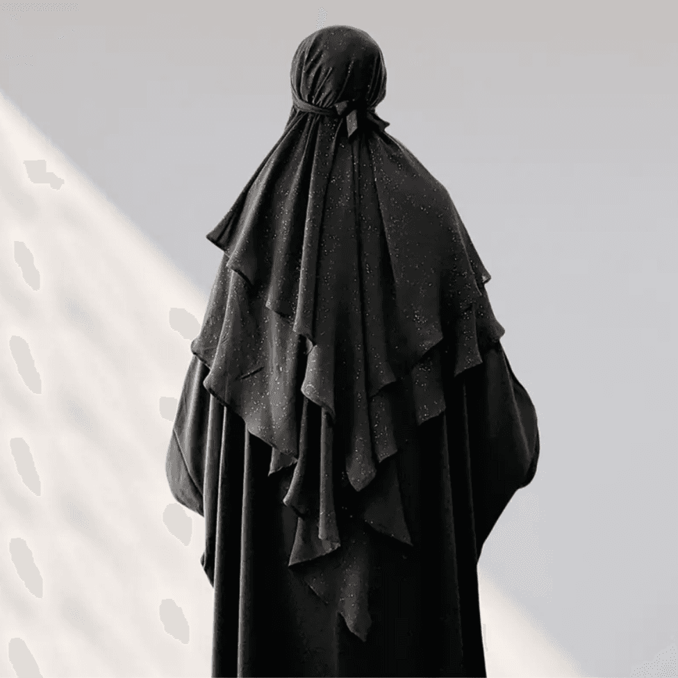 Elegant Solid Color Hijab for Women