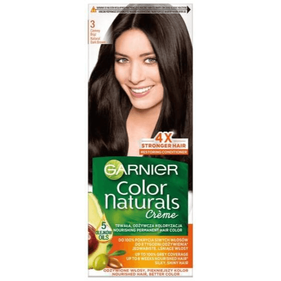 GARNIER COLOR NATURALS 3 DARK BROWN
