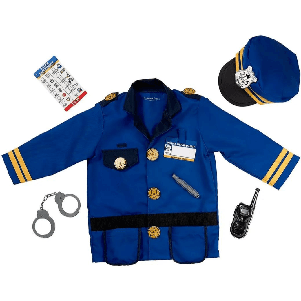 Melissa and Doug Police Officer Costume Set