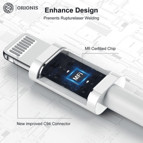 Apple - USB-C to Lightning Cable 1m (A2561)