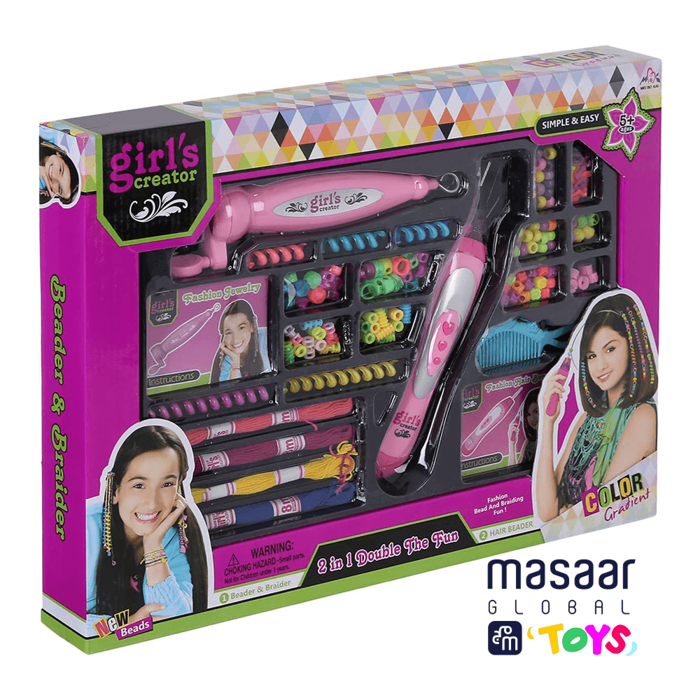 Mbk-207A - Multier Automatic Hair Braid Machine -Layful Hair Knitting Machine And Bead Set