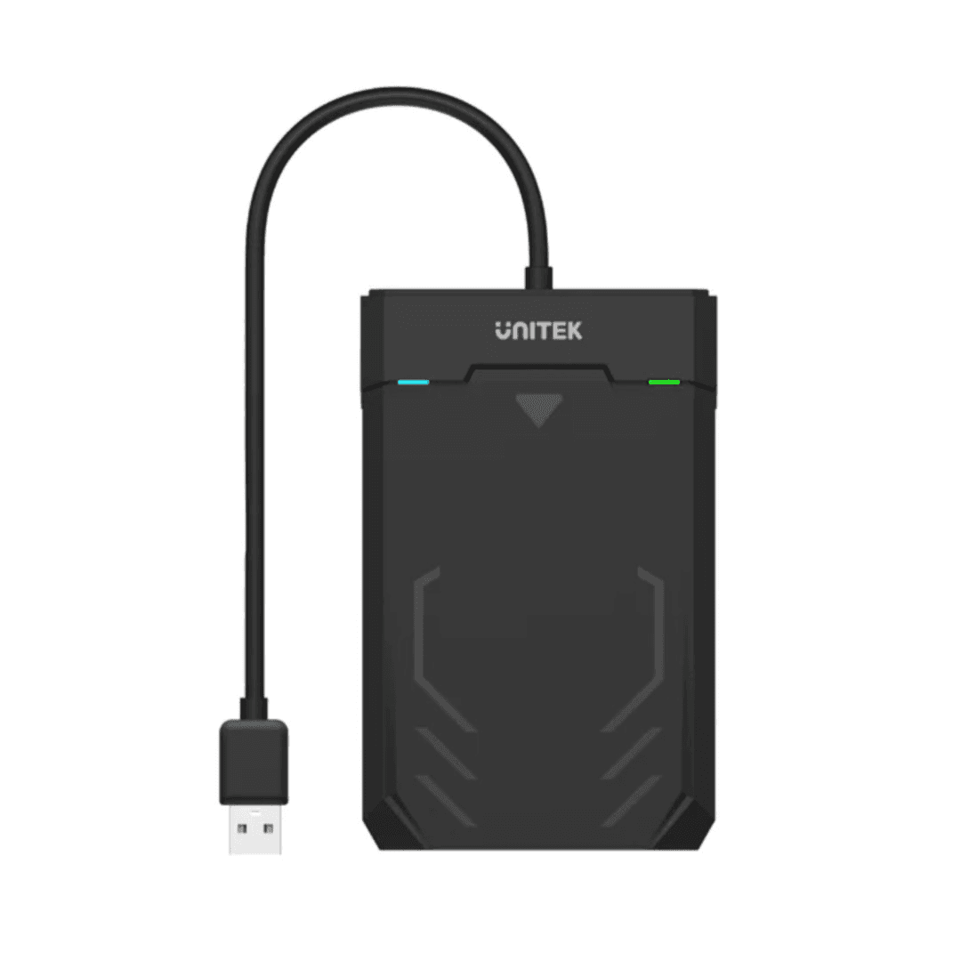 Unitek Y-3036a  Disk Guard Raiden 2.5" Usb-c To Sata Iii 2.5 Hdd/ssd Enclosure 